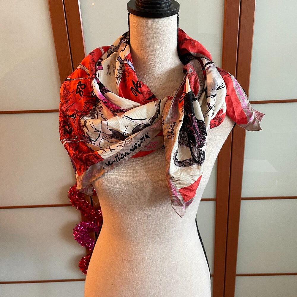Christian Lacroix Silk Scarf